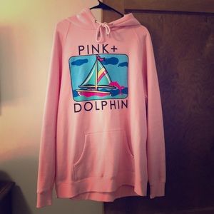 Pink Dolphin Hoodie